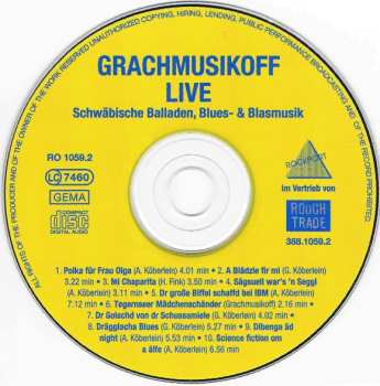 CD Grachmusikoff: Live 534668