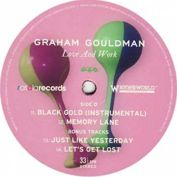 2LP Graham Gouldman: Love And Work 346260