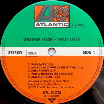 LP Graham Nash: Wild Tales