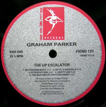 LP Graham Parker And The Rumour: The Up Escalator 364499