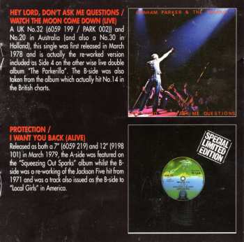 CD Graham Parker And The Rumour: The Vertigo Records Singles Collection 282551