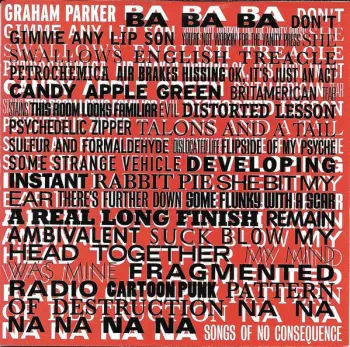 Graham Parker: Songs Of No Consequence