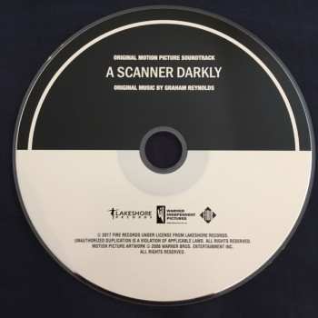 CD Graham Reynolds: A Scanner Darkly (Original Motion Picture Soundtrack) 389671