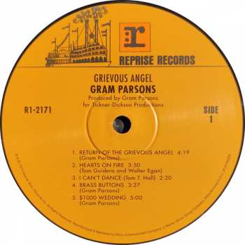 LP Gram Parsons: Grievous Angel 48619