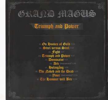 CD Grand Magus: Triumph And Power 37358