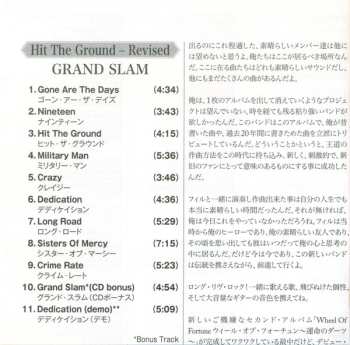 CD Grand Slam: Hit The Ground - Revised