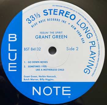 LP Grant Green: Feelin' The Spirit 395081