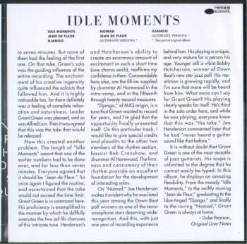 CD Grant Green: Idle Moments 379819