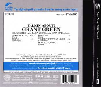 CD Grant Green: Talkin' About! 446441