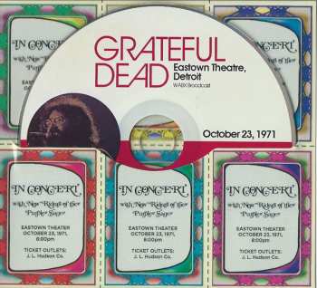 3CD The Grateful Dead: Eastown Theatre, Detroit, Oct 23, 1971 433269