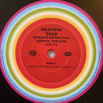 5LP/Box Set The Grateful Dead: Wembley Empire Pool, London, England 4/8/72 LTD 382373