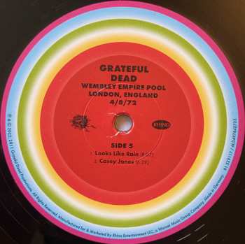 5LP/Box Set The Grateful Dead: Wembley Empire Pool, London, England 4/8/72 LTD 382373