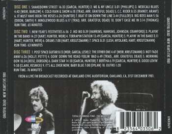 3CD The Grateful Dead: New Year's Eve 1981 441179