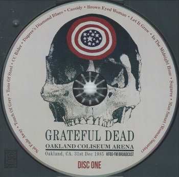 2CD The Grateful Dead: Oakland Coliseum Arena 433433
