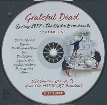 4CD The Grateful Dead: Spring 1987 The Radio Broadcasts Volume One 432600
