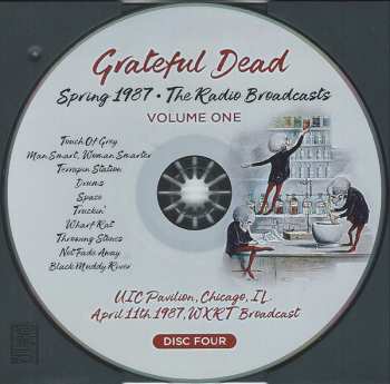 4CD The Grateful Dead: Spring 1987 The Radio Broadcasts Volume One 432600