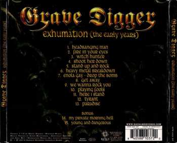 CD Grave Digger: Exhumation (The Early Years) LTD | DIGI 11902