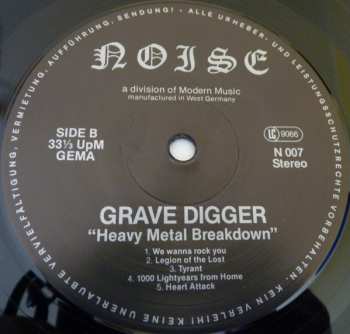 LP Grave Digger: Heavy Metal Breakdown 521662