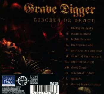 CD Grave Digger: Liberty Or Death DIGI 20242