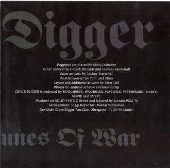 CD Grave Digger: Tunes Of War
