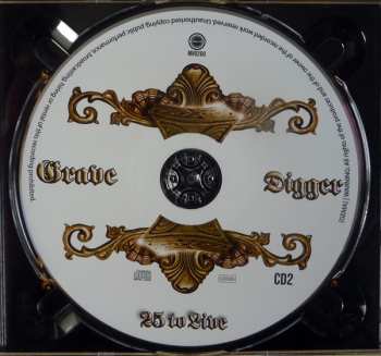 2CD/DVD Grave Digger: 25 To Live 274852