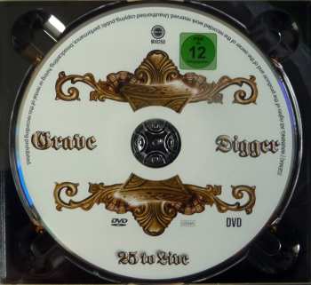 2CD/DVD Grave Digger: 25 To Live 274852