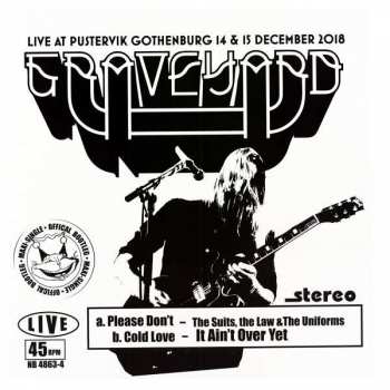 Graveyard: Live At Pustervik Gothenburg 14 & 15 December 2018