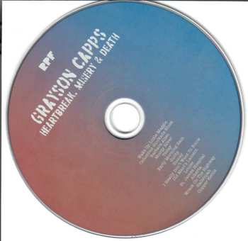 CD Grayson Capps: Heartbreak, Misery & Death