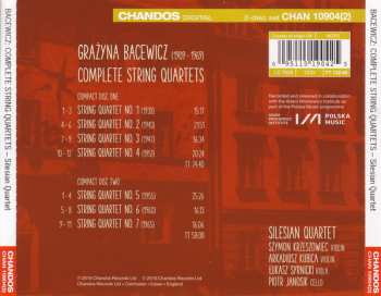 2CD Grażyna Bacewicz: Complete String Quartets 156719