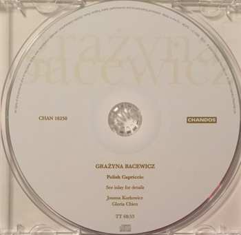 CD Grażyna Bacewicz: Polish Capriccio - Works For Violin And Piano 322824