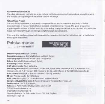 CD Grażyna Bacewicz: Violin Concertos Nos 2, 4 And 5 304602
