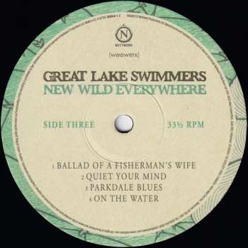2LP Great Lake Swimmers: New Wild Everywhere LTD | NUM 79012
