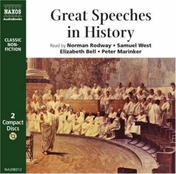 Album Great Speeches In History / Various: Great Speeches In History