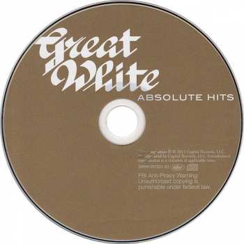 CD Great White: Absolute Hits 1015