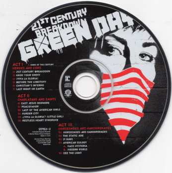 CD/3EP Green Day: 21st Century Breakdown 431815