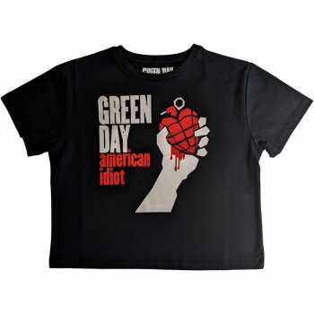 Merch Green Day: Dámské Crop Top American Idiot