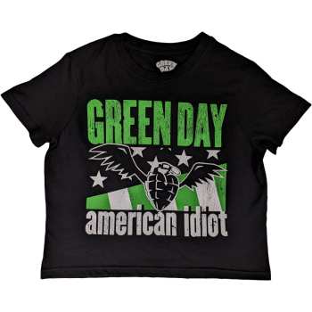 Merch Green Day: Dámské Crop Top American Idiot Wings