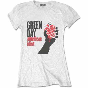 Merch Green Day: Dámské Tričko American Idiot  S