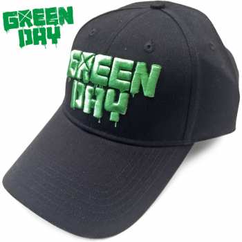 Merch Green Day: Kšiltovka Dripping Logo Green Day