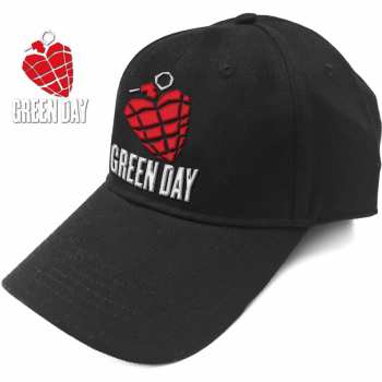 Merch Green Day: Kšiltovka Grenade Logo Green Day