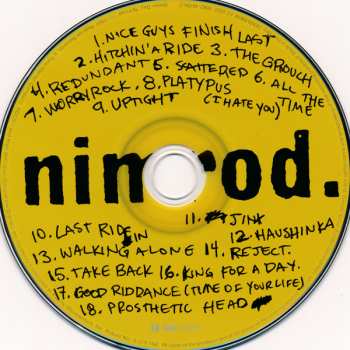 CD Green Day: Nimrod.