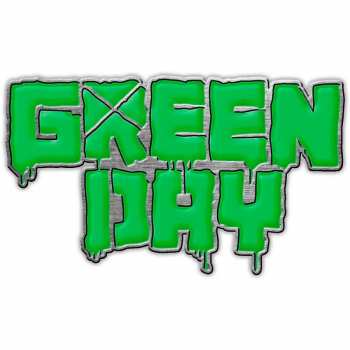 Merch Green Day: Placka Logo Green Day