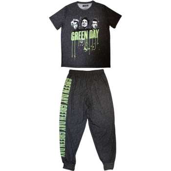Merch Green Day: Green Day Unisex Pyjamas: Drips (small) S