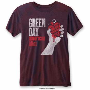 Merch Green Day: Tričko American Idiot Vintage  S