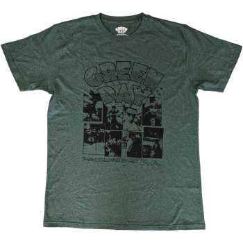 Merch Green Day: Green Day Unisex T-shirt: Dookie Frames (large) L