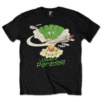Merch Green Day: Tričko Welcome To Paradise 
