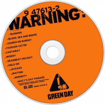 CD Green Day: Warning: 39576