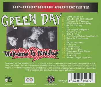 CD Green Day: Welcome To Paradise 514412