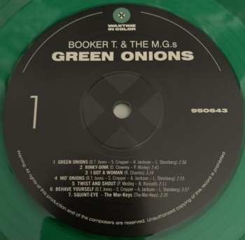 LP Booker T & The MG's: Green Onions LTD | CLR 15010