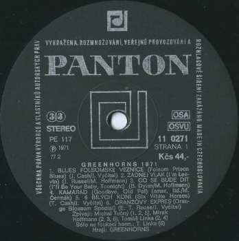 LP Greenhorns: Greenhorns '71